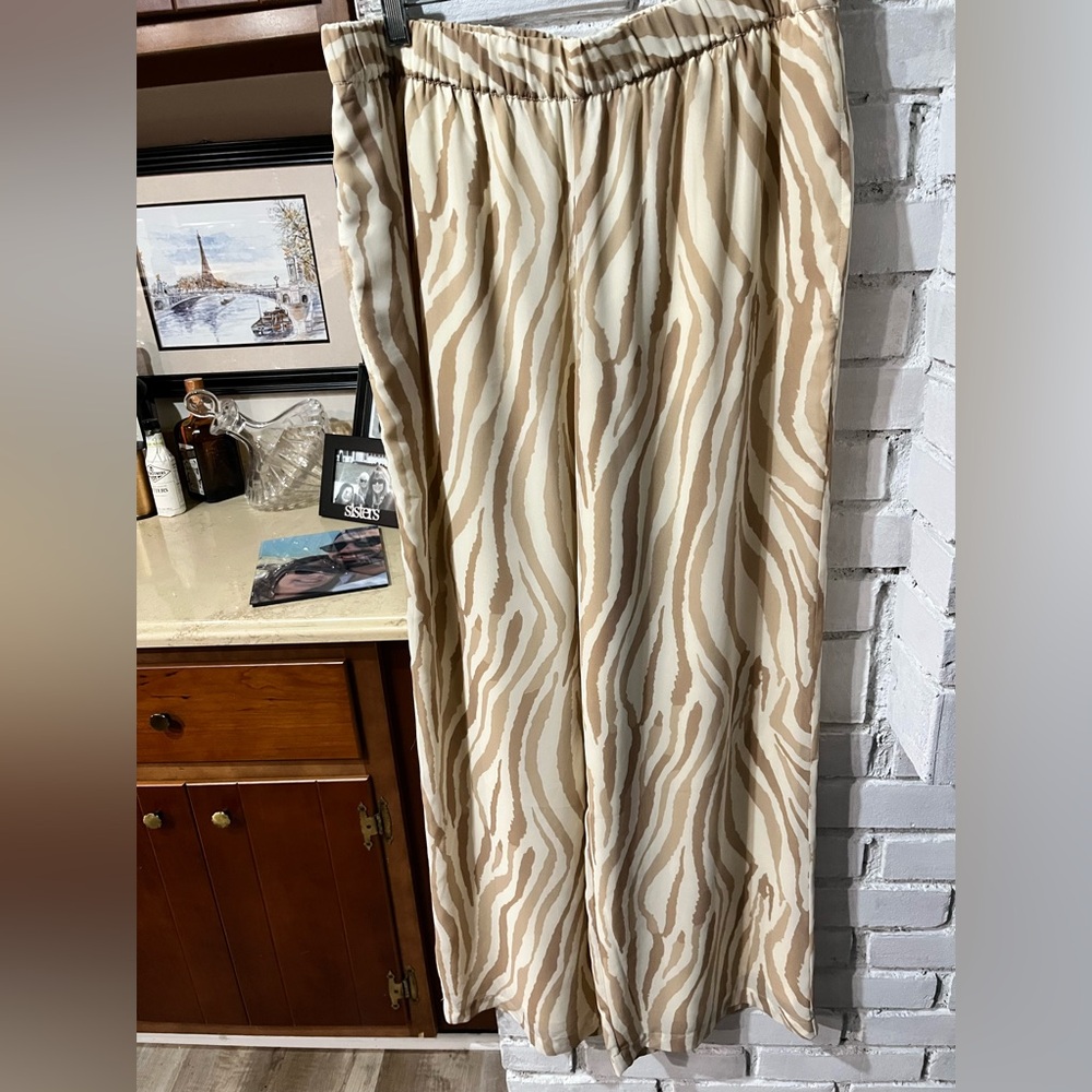 Palazzo lined pants size M my Soft Surroundings.
